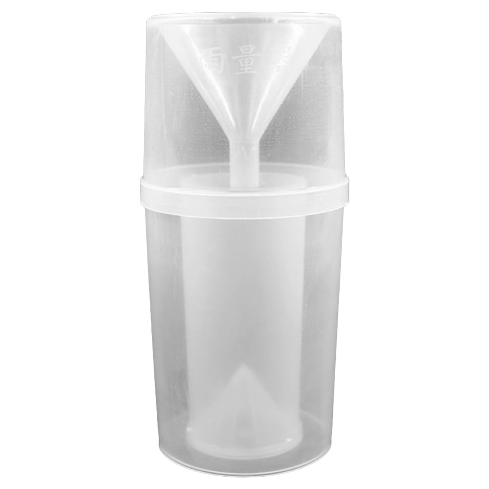 Rain Gauge Funnel for The Garden Rainfall Test Tube Outdoor Measuring