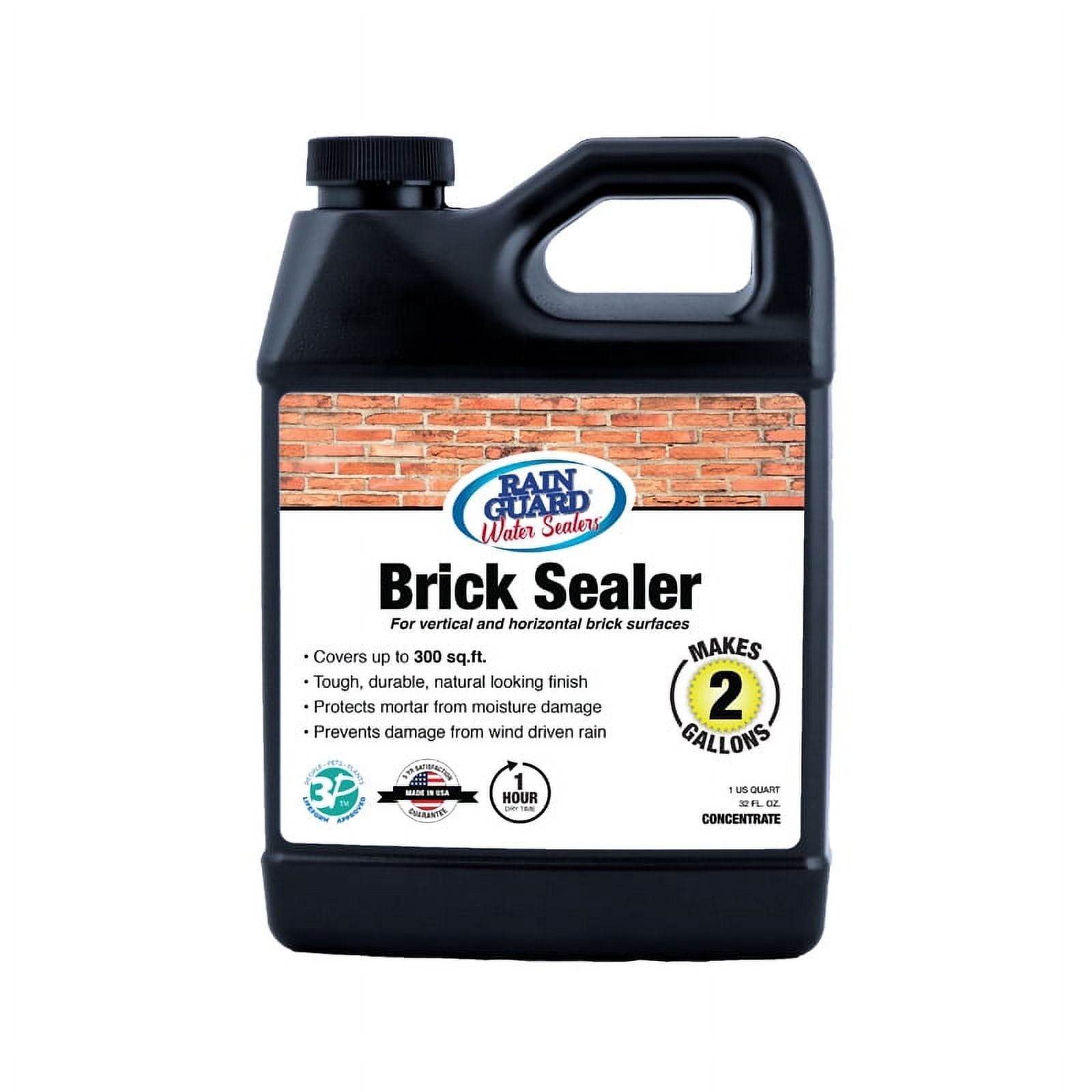 Rain Guard Water Sealers Concentrate Brick Sealer, Makes 2 Gallons