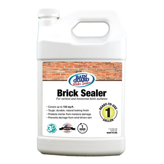 Brick Sealer, Natural Finish