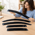 Rain Guards Window Visors For 2004-2014 Ford F150 Supercab/extended Cab ...