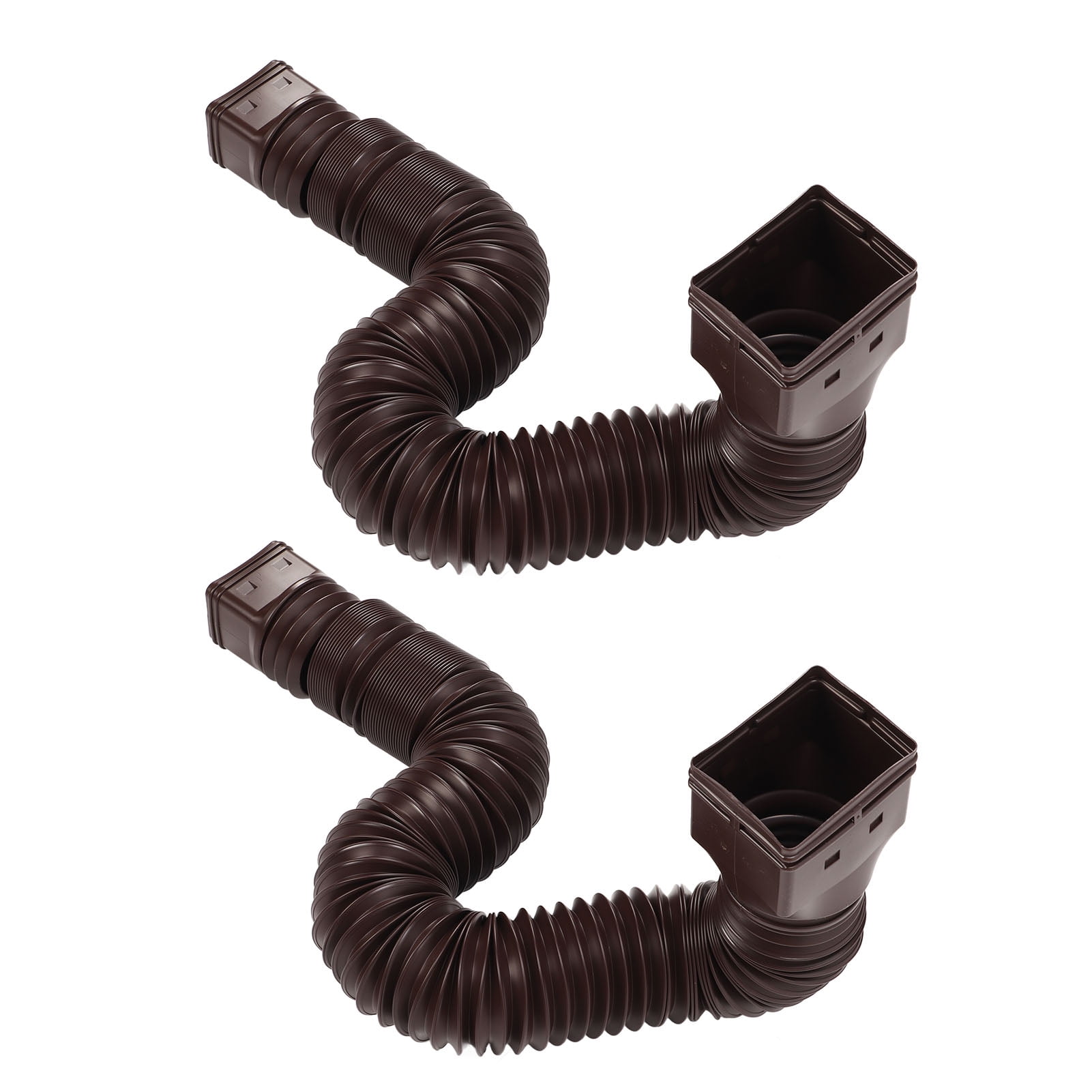 Rain Gutter Downspout Extension, 2 Pack Down Drain Extender Connector