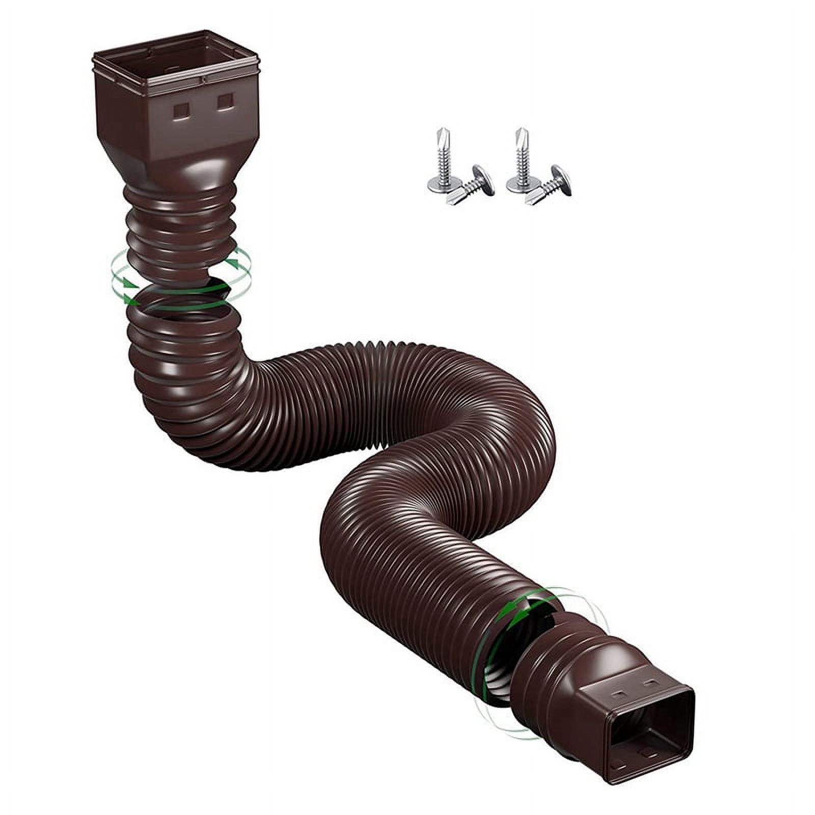 Rain Gutter Downspout Extensions Flexible,Drain Downspout Extender