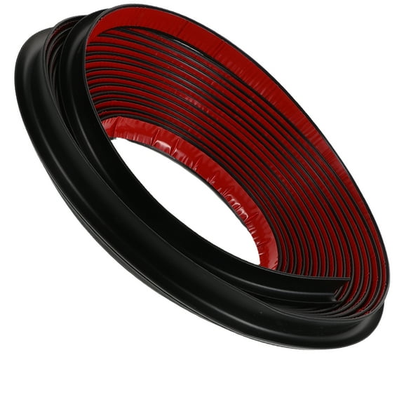 Rain Gutter PVC Drip Rail J Shaped Roof Rain Diverter Weather Resistant Prevents Water Accumulation 10-Meters PVC Rain Gutter