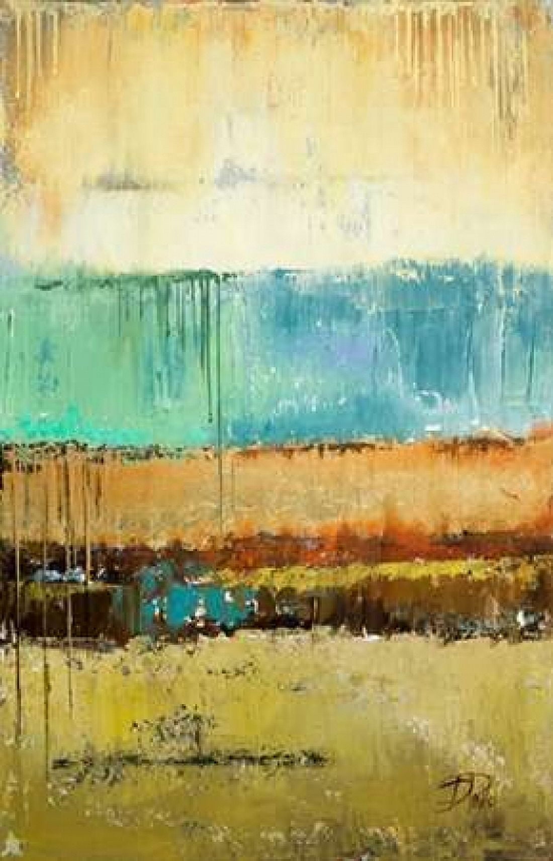 Rain I Canvas Art - Patricia Pinto (24 x 36)