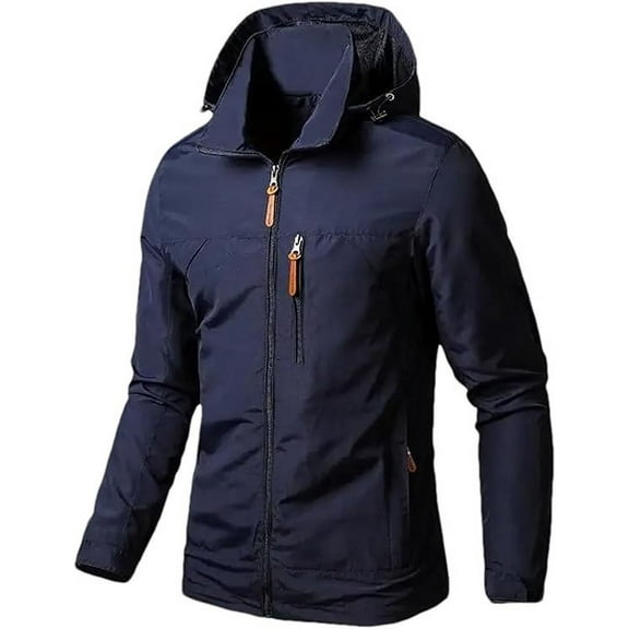 Rain Jacket Men Men'S Waterproof Rain Jacket, Lightweight Rain Coat, Raincoat With Hood For Golf Hiking Outdoor Windbreaker Chaqueta Para Hombre