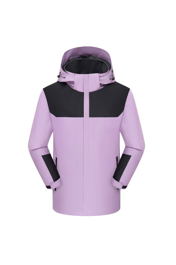 Rain Jacket Men Sevevn Men's Winter Jacket Windproof Ski Snow Jacket Waterproof Thicken Parka Rain Jacket Warm Puffer Coat