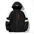 thumbnail image 1 of Rain Jacket Women Windproof Waterproof Trench Coat Spring Fall Versatile Soft Shell Outdoor Single Jacket For Hiking Or Commute Lightweight Rain Jacket Women, 1 of 3