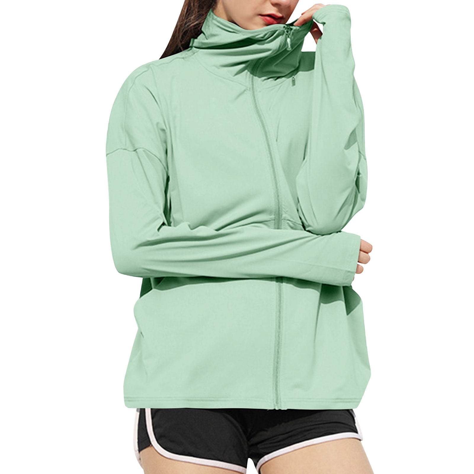 Fall Waterproof Rain Jacket for Women Fall Waterproof Lightweight Windbreaker with Hood ...