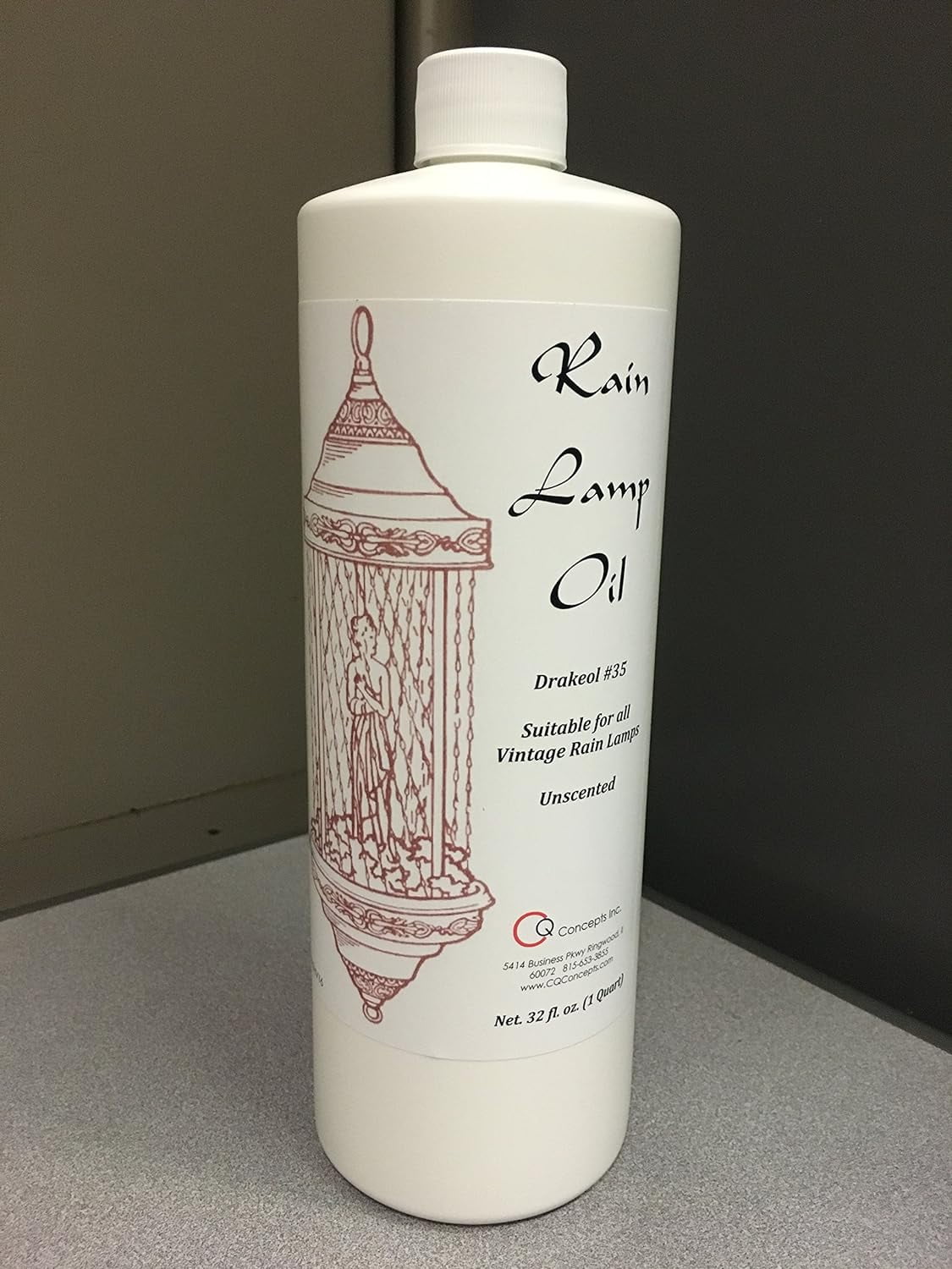 Rain Lamp Oil 32 Ounce Unscented