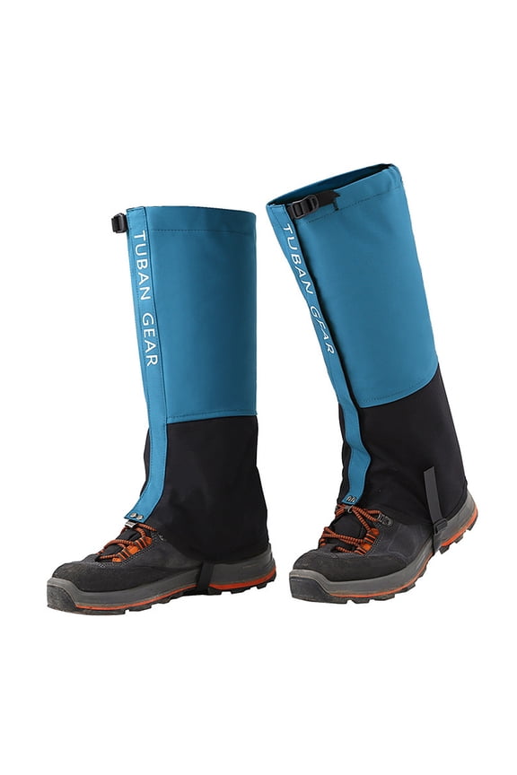 Rain Leg Gaiters Waterproof Adjustable Anti-Tear Snow Boot Gaiters For Outdoor Snowshoeing Hiking Skiing