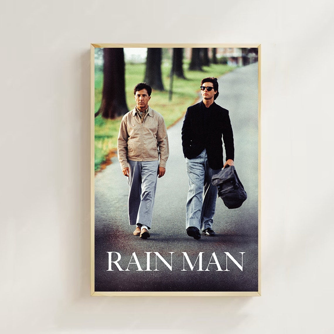 Rain Man --Movie Wall Art Prints, Vintage, Movie Room, Home And Gallery ...