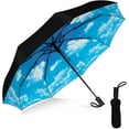thumbnail image 1 of Rain-Mate Compact Travel Umbrella – Windproof Folding Umbrella, Auto Open & Close, 8-Rib Frame, 1 of 9