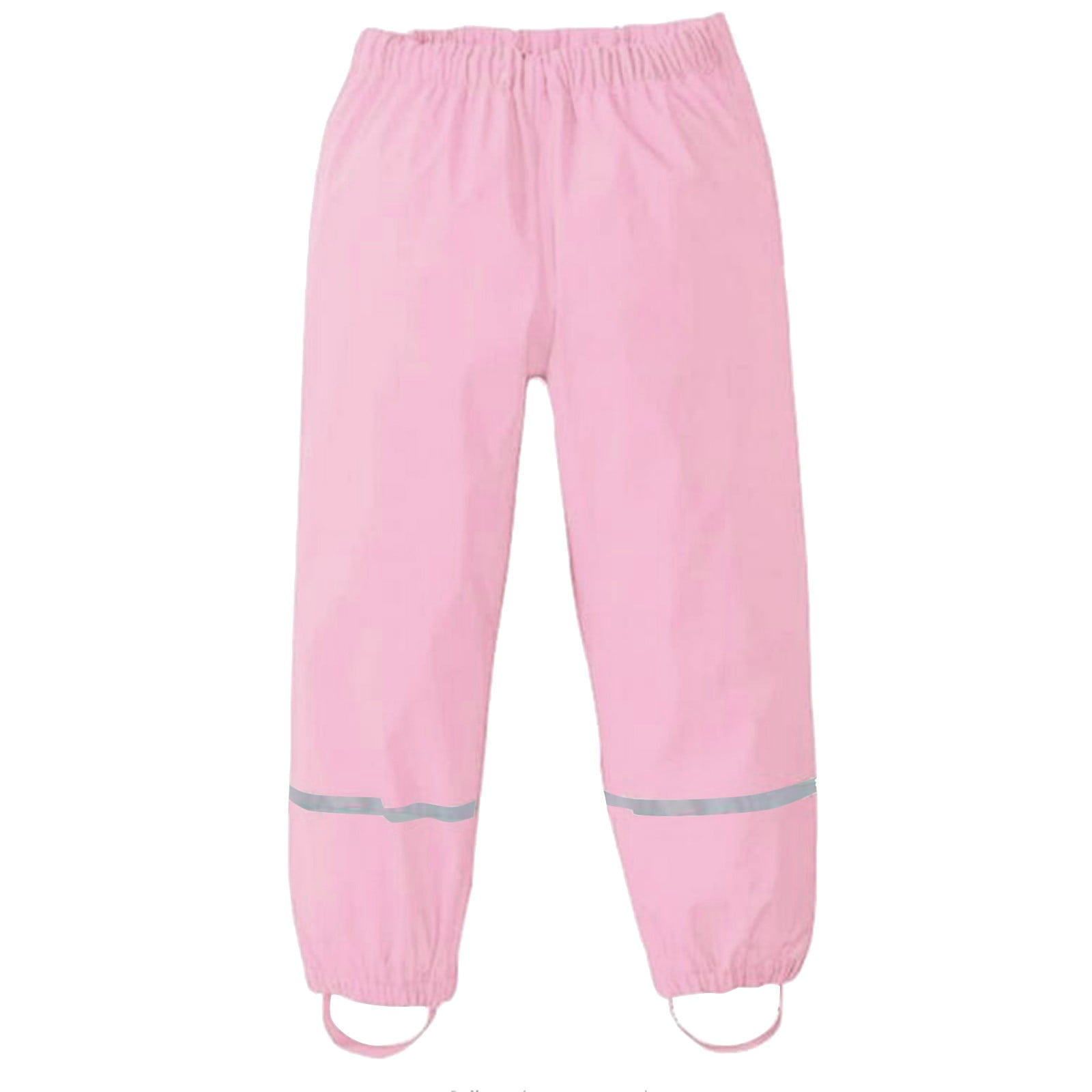 Rain Pants Cotton Solid Outdoor Little Girl Cropped Pants for