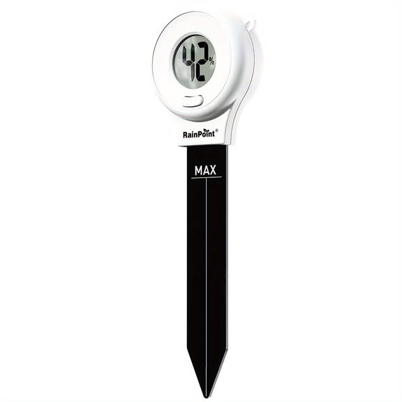 Rain Point plant soil moisture meter, soil moisture tester, digital sensor, garden moisture meter, small and convenient, easy to operate, suitable for courtyards, lawns, farms