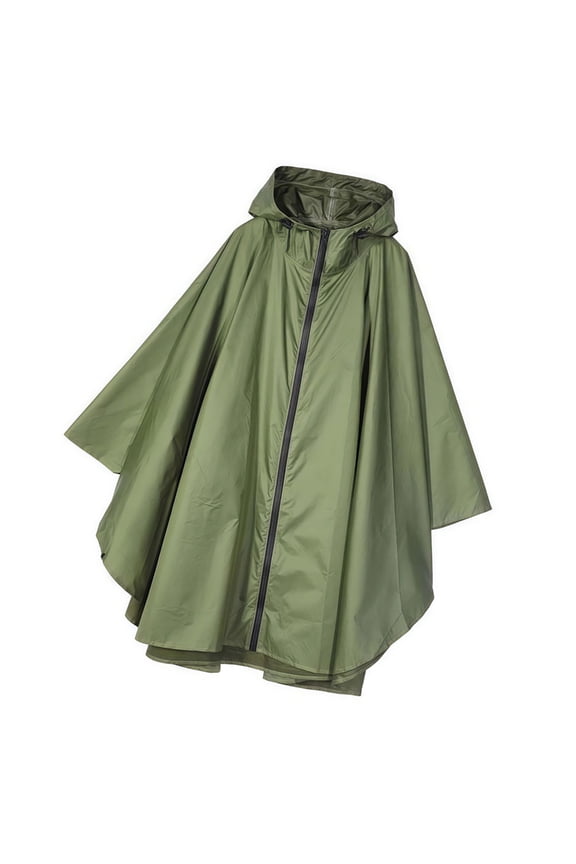 Rain Poncho for Backpacking,Waterproof Raincoat Hiking Hooded Coat Jackets