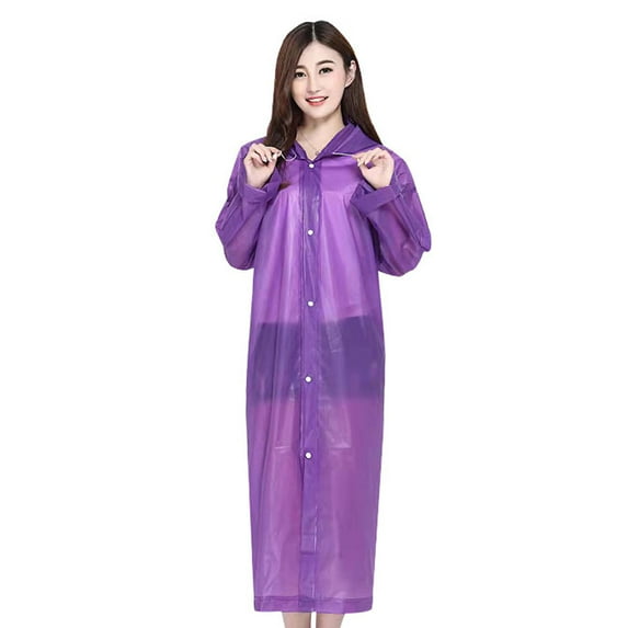 Rain Ponchos for Adults Kids Reusable 1/2Pcs Raincoats Emergency for Women Men with Hood and Drawstring