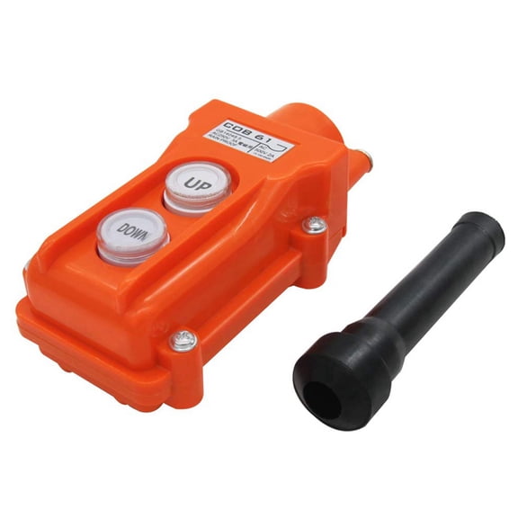 Rain Proof Up-Down Switch Control Station Crane Pendant Hoist Push Button Switch Momentary COB61-UP-DOWN