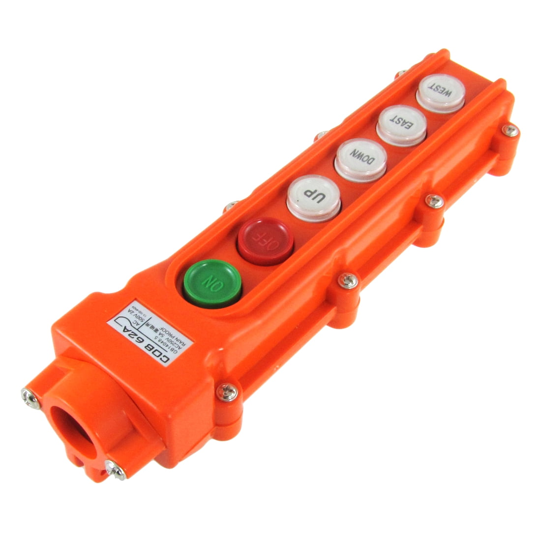 Rain Proof Up-down 6 Pushbutton Crane Hoist Switches 250V 5A 500V 2A ...