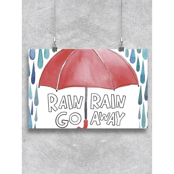 Rain, Rain Go Away Poster -Image by Shutterstock