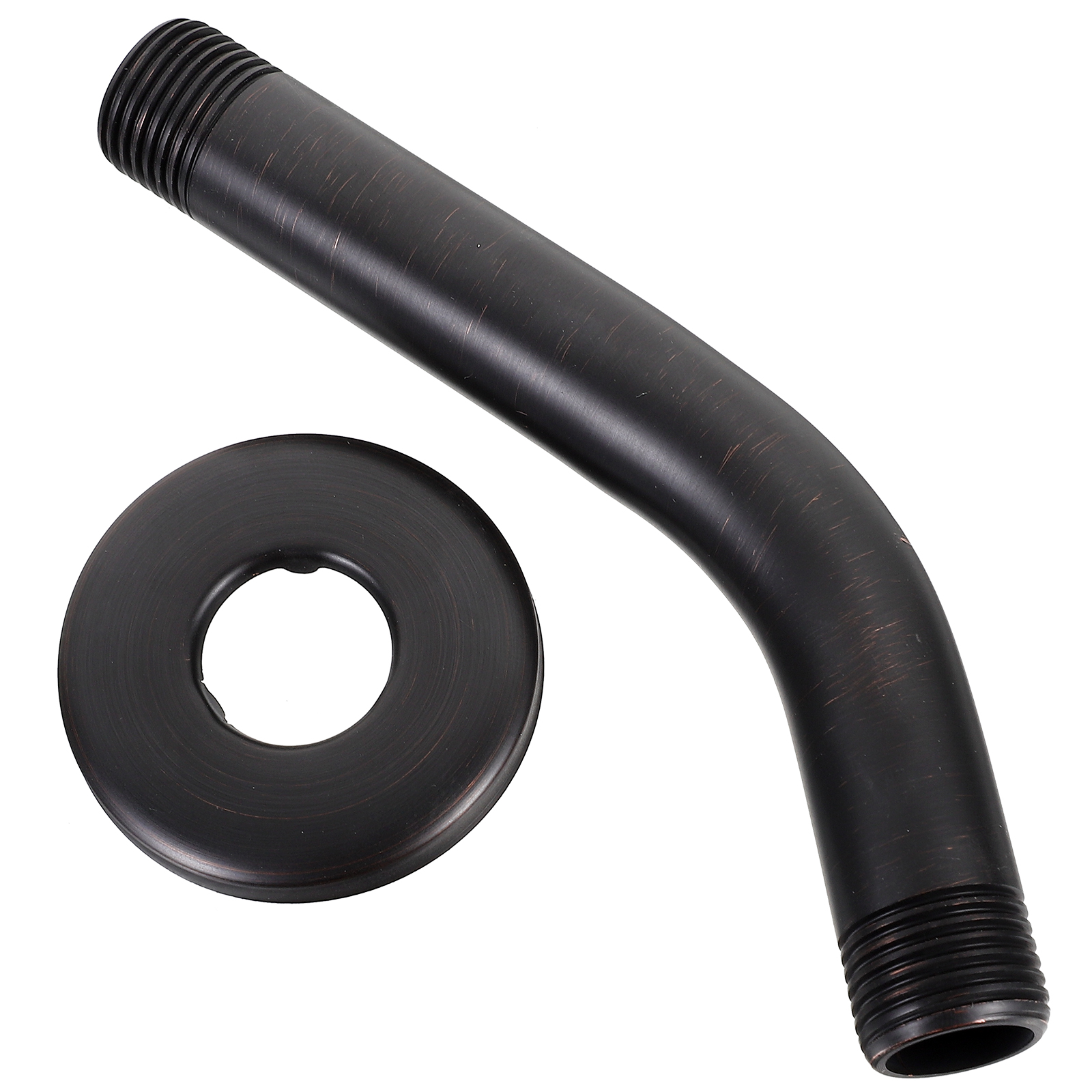 Rain Shower Arm Head Extension Faucet Converter Flange Showerhead