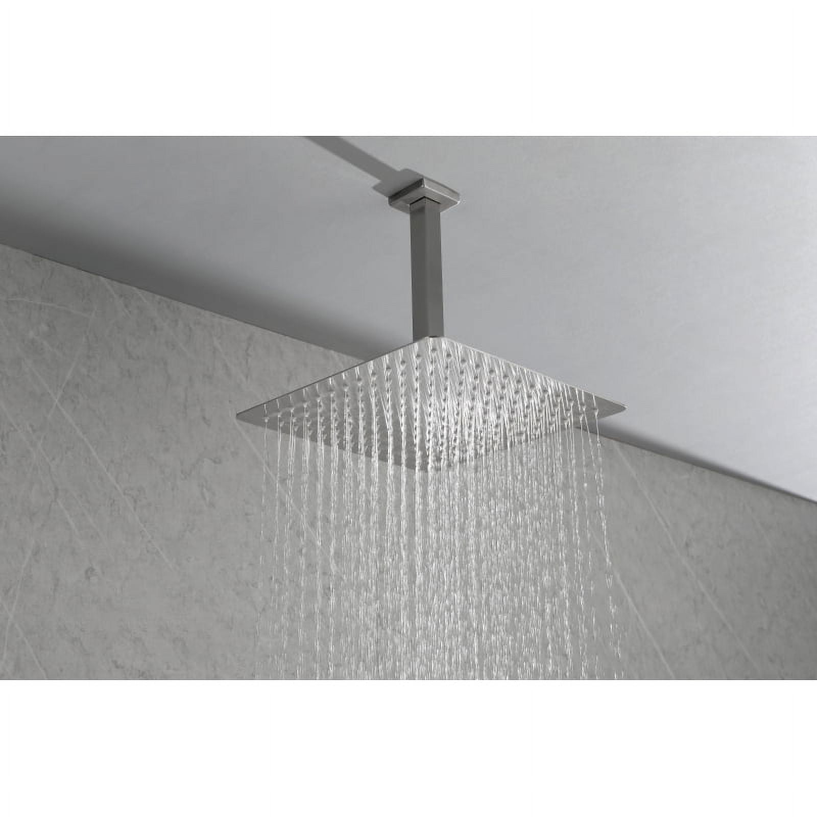 Rain Shower Head High Pressure Rainfall Showerhead Water Saving