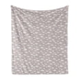 thumbnail image 1 of Rain Soft Flannel Fleece Throw Blanket, Colorful Pouring Tiny Droplets Pastel Color Rain Drops in Lilac Weather Background, Cozy Plush for Indoor and Outdoor Use, 50" x 70", Multicolor, by Ambesonne, 1 of 6