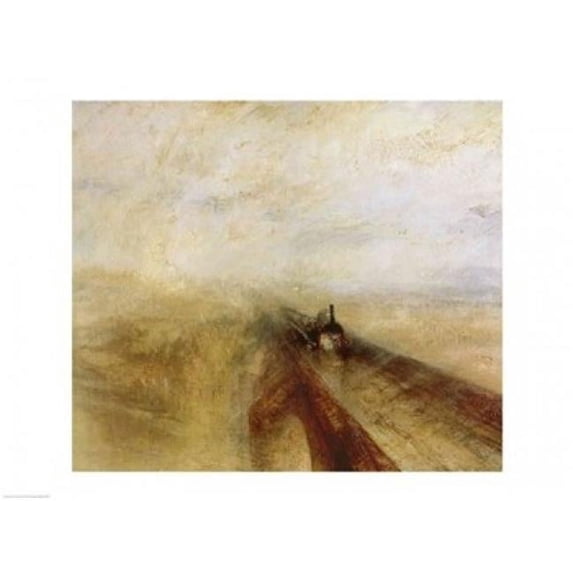 Rain Steam & Speed Poster Print by J.M.W. Turner - 36 x 24 in. - Large