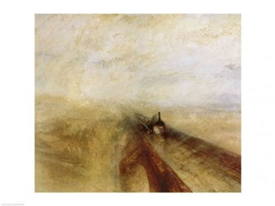 Rain Steam and Speed Canvas Art - JMW Turner (24 x 18)