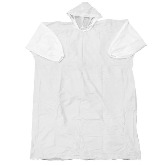BESTYASH Transparent Waterproof Rain Cloth White 1Pcs