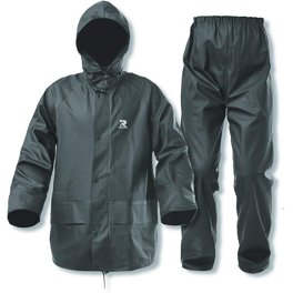 First Mfg Co Rain Suit Men's Motorcycle Biker Riding Ripstop