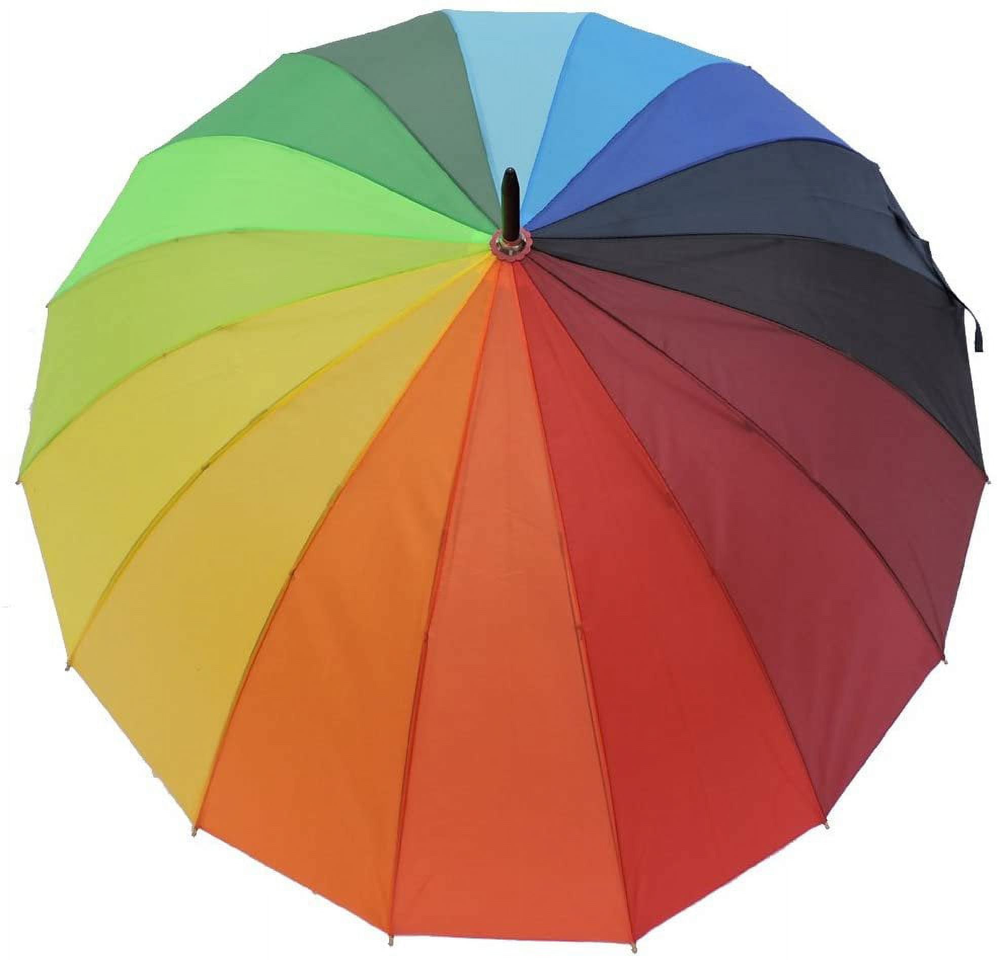 Rain Sun UV Protection Umbrella Large Full Size 42 Inches Canopy