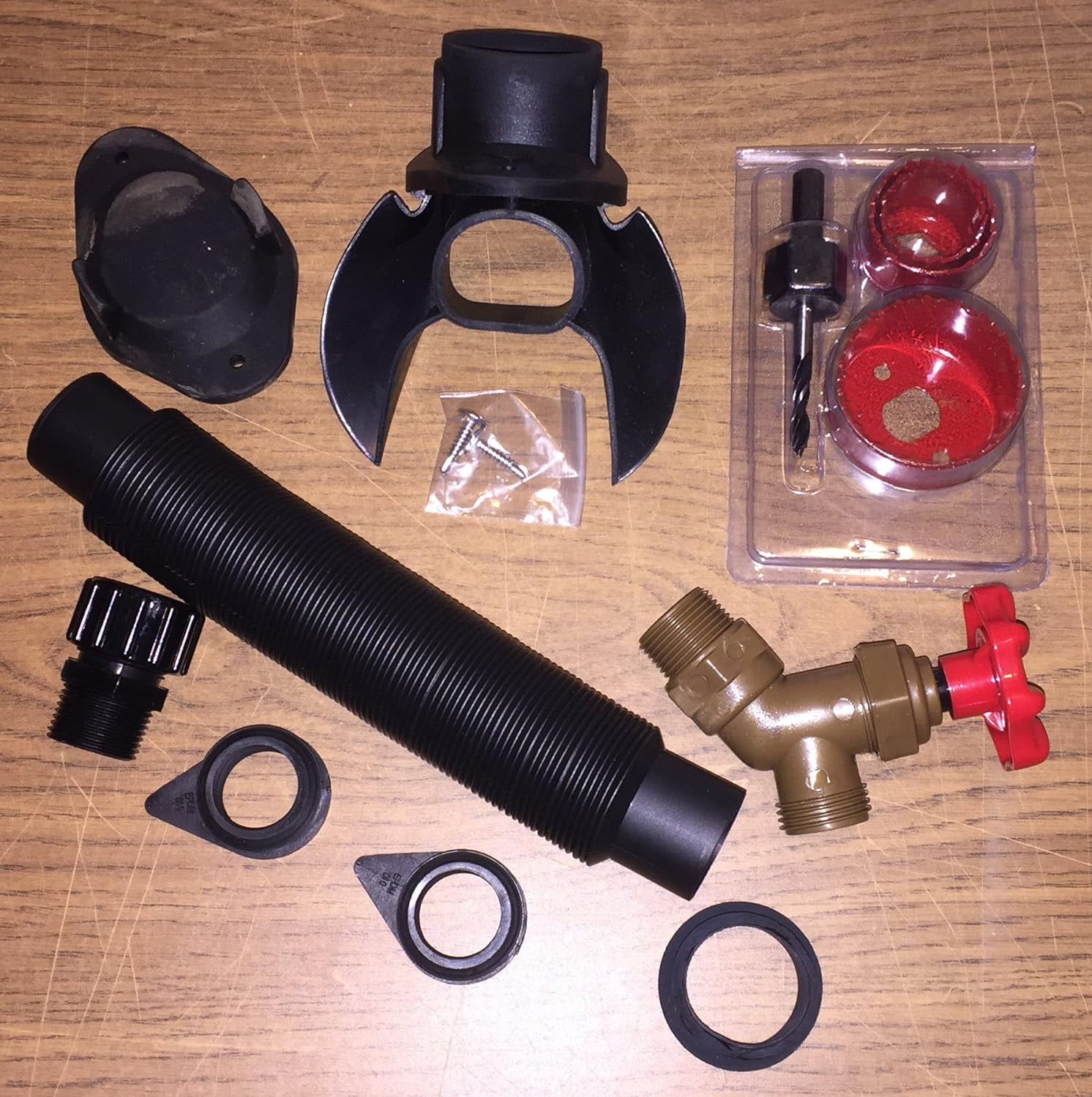 Rain Water Diverter DIY Kit For Round Downspouts