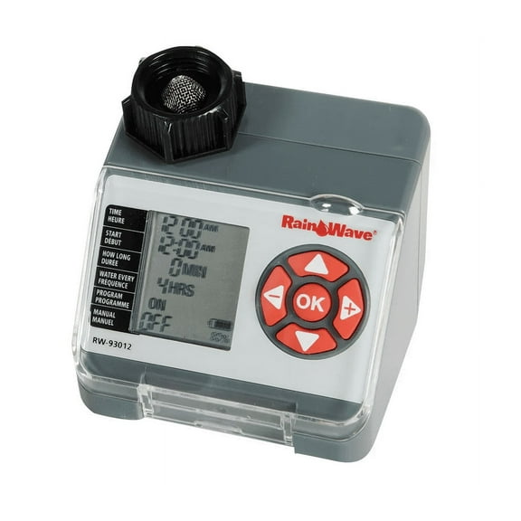 Rain Wave Electronic Water Timer with Adjustable Water Frequency