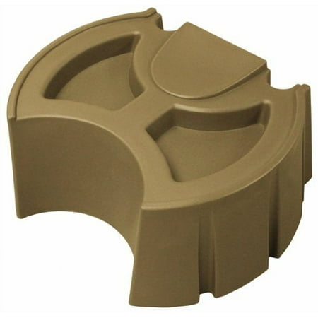 Good Ideas Rain Wizard 50 Gallon Plastic Rain Barrel Water Collector, Khaki