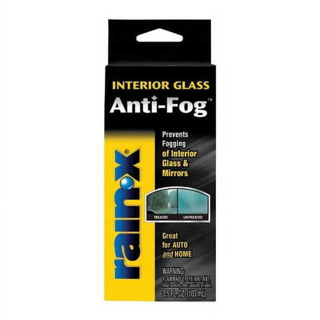 RainX 3.5 OZ Anti Fog Windshield Treatment For Use In Auto & Home