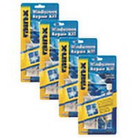 Rain-X 600001 Windshield Repair Kit (4 Pack)