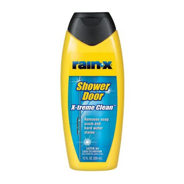 RainX 630035 XTreme Clean Shower Door Cleaner, 12 Fl. Oz, Formulated To Glass Doors Easy Use