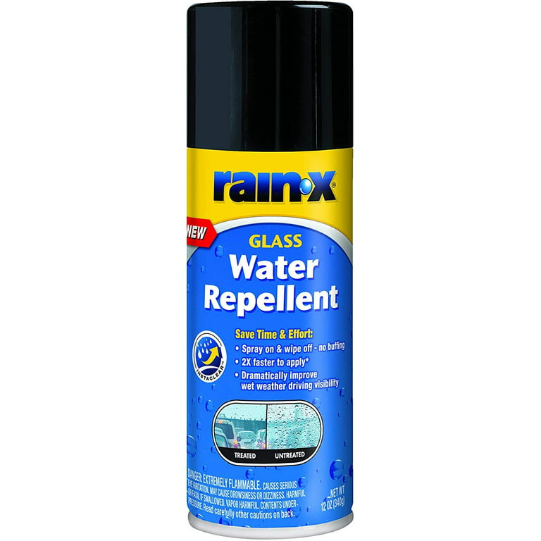Rain-X 630168 Glass Water-Repellent Aerosol 12 oz. 