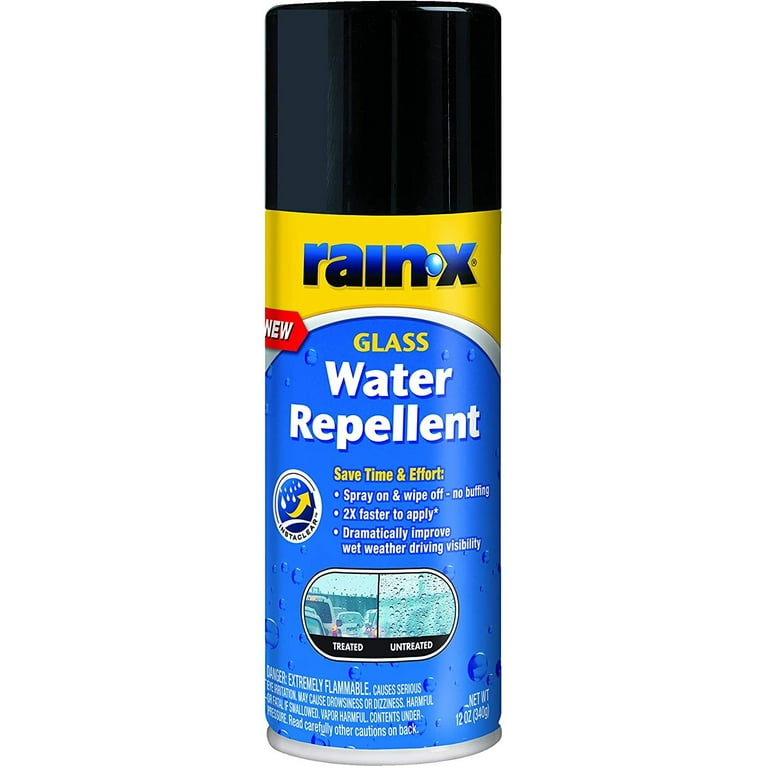 Rain-X 630168 Glass Water-Repellent Aerosol 12 oz.