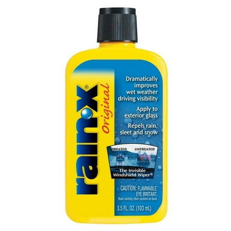 Rain X 800002242 Windshield Treatment Original Glass Water Repellent, 3.5 Oz, Each