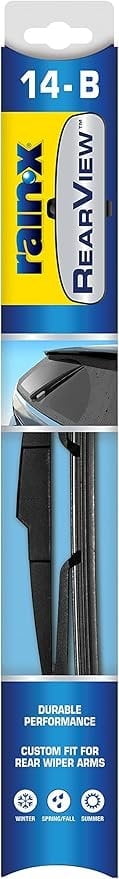 Rain-X 850008 Rearview All-Season Conventional Rear Wiper Blade 14"