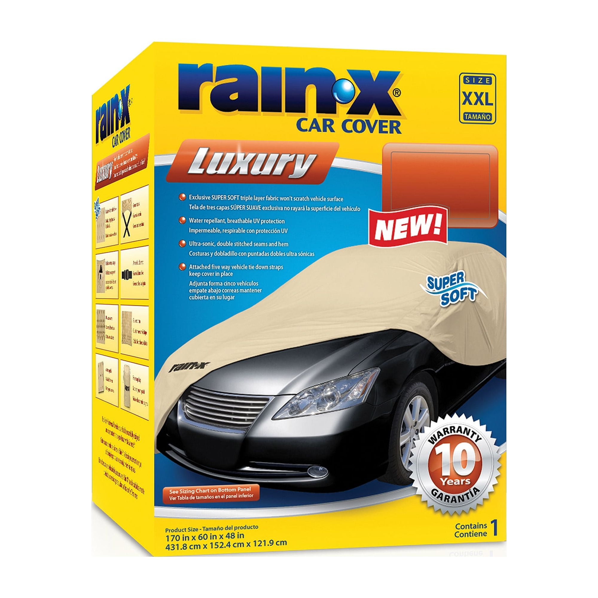 Rain-X Car Cover, Beige 