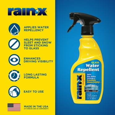 Rain-X Glass Water Repellent Original Treatment, 12 oz - 630045W