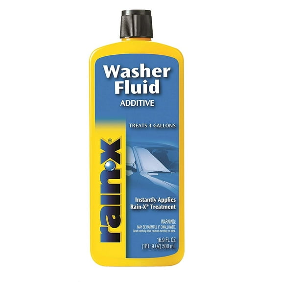 Rain-X Washer Fluid Additive RX11806D - Automotive Windshield Cleaner - 8 Pack, 16.9 fl oz Each