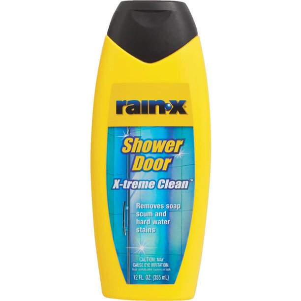 RainX Shower Door XTreme, 12 fl. oz. 630035, Removes Soap Scum and