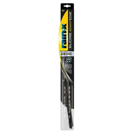 Rain-X Silicone AdvantEdge Premium Beam Wiper Blade, 17 Inch