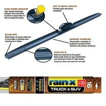 Rain-X Truck & SUV 16" Premium Replacement Windshield Wiper Blade - 870216