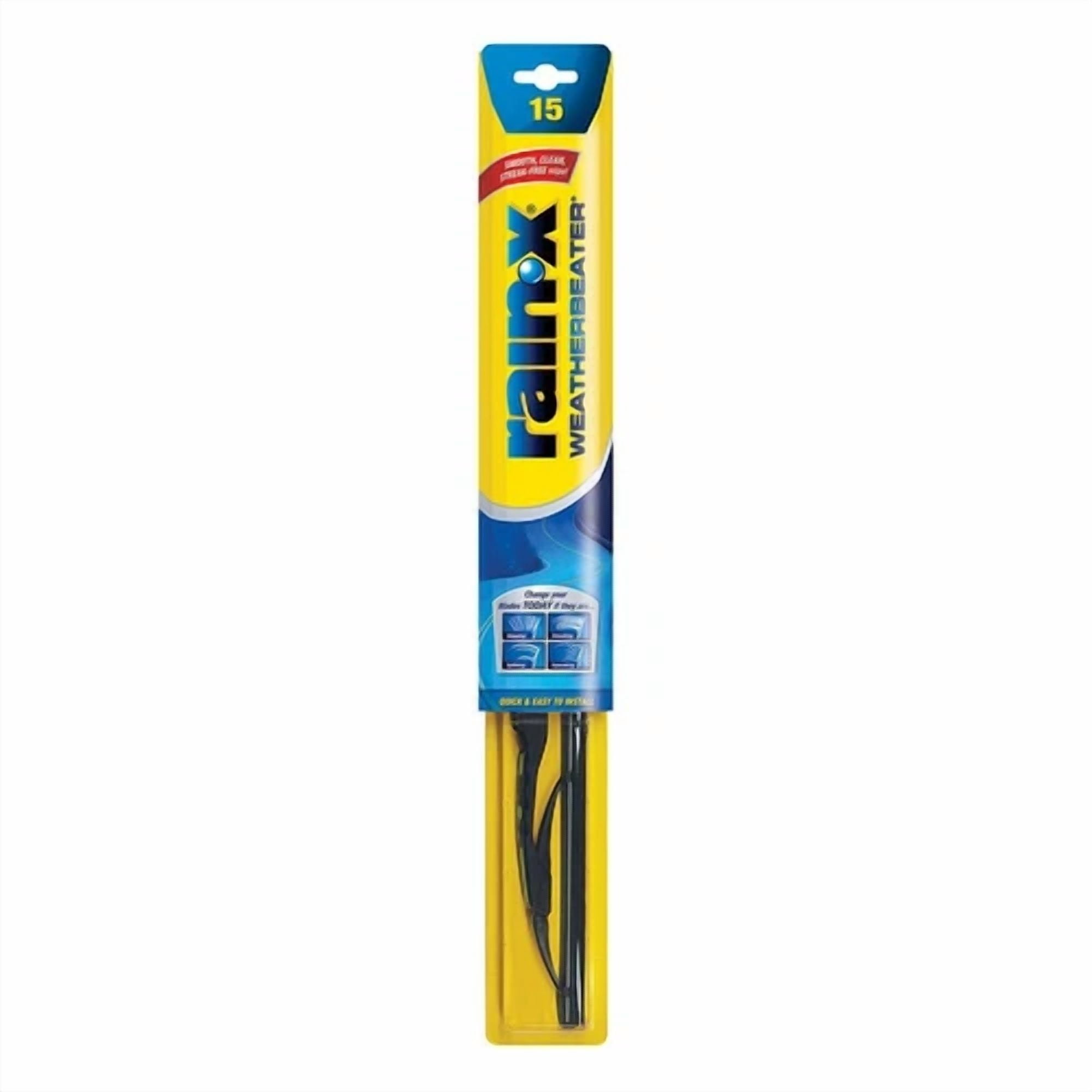 Rain X Weatherbeater Conventional Wiper Blade Durable All Weather 15 Years Tr...