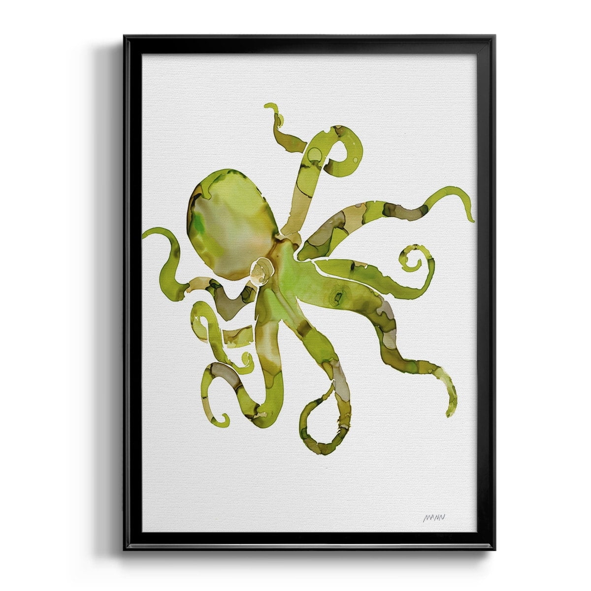 Rain in The City I Premium Framed Print - Ready to Hang