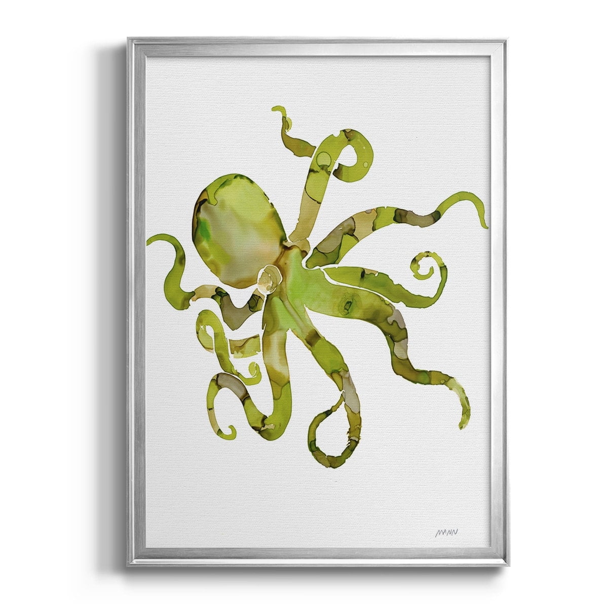 Rain in The City I Premium Framed Print - Ready to Hang